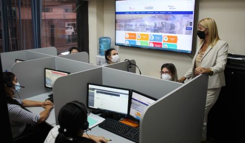 Migraciones habilitó oficina de contact center para brindar un mejor servicio de atención al público