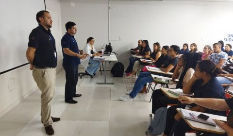 Estudiantes de Pedro Juan Caballero recibieron información sobre regularización migratoria en Paraguay