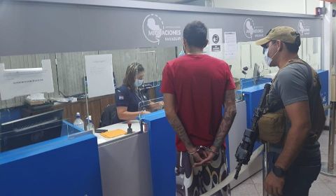Peligroso prófugo brasileño capturado en San Bernardino fue expulsado del país