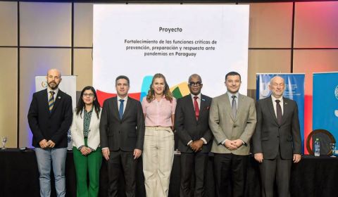 Gracias al trabajo en equipo, Paraguay recibe importante apoyo internacional para afrontar futuras pandemias