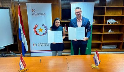 Convenio entre la DNM y Paracel busca optimizar procesos migratorios en el marco del megaproyecto industrial
