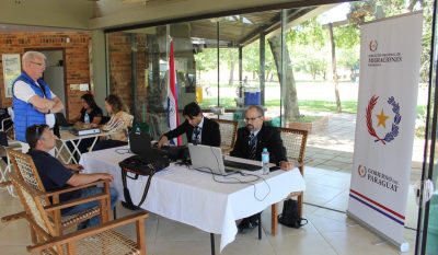 Migraciones presente en el evento internacional de aviación realizado en San Bernardino