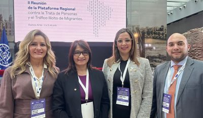 Países de la región analizan procesos de prevención, protección y restitución de víctimas de trata de personas y tráfico ilícito de migrantes