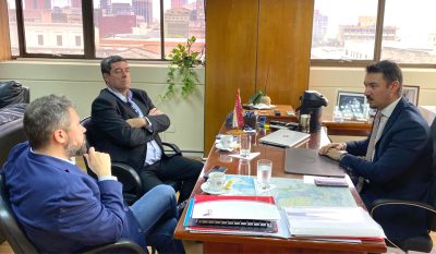 Titular de Migraciones intercambia experiencias en la lucha contra la delincuencia transfronteriza con experto de la OEA