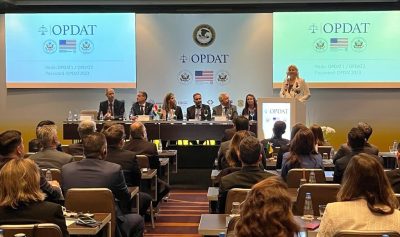 Titular de Migraciones disertó en encuentro entre organismos de la Triple Frontera, organizado por el Departamento de Justicia de Estados Unidos
