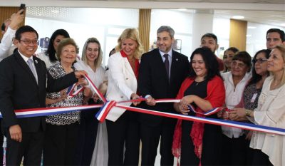 Presidente de la República verificó trabajos de mejoramiento y sistema de auto registro migratorio en el Aeropuerto Silvio Pettirossi