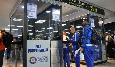 22 delegaciones extranjeras llegan al país para participar en los IV Juegos Latinoamericanos de Olimpiadas Especiales