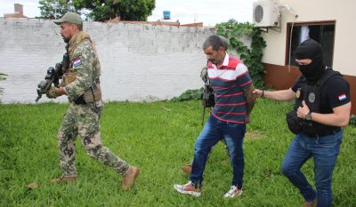 Migraciones efectuó la expulsión del país de líder criminal del PCC en Canindeyú