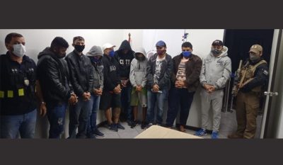 Migraciones expulsó del territorio nacional a nueve brasileros aprehendidos en un operativo realizado en Minga Guazú
