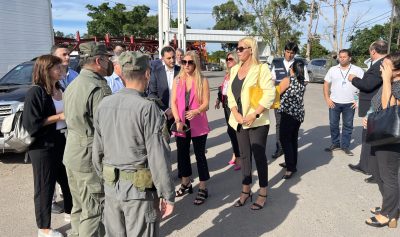 Autoridades migratorias de Paraguay y Argentina coordinan acciones para la agilización del paso fronterizo Puerto Falcón – Clorinda