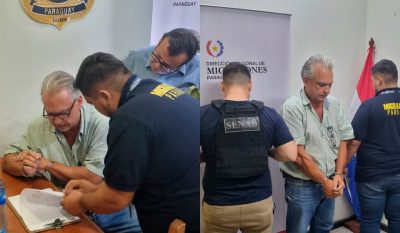 Se efectuó la expulsión de brasileño sindicado como autor intelectual de un homicidio en Mato Grosso do Sul