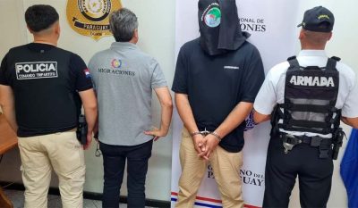 Expulsión de prófugo brasilero con orden de captura en su país de origen