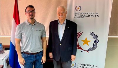 Visita protocolar del Cónsul de las Bahamas para coordinar tareas conjuntas