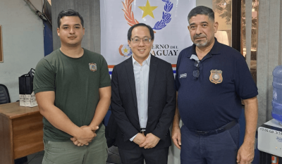 Representante de la Embajada de Taiwán visitó el Puesto de Control Migratorio en Alto Paraná