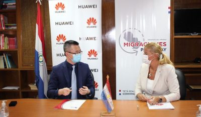 Migraciones recibe donación de cámara térmica para el puesto de control del Puente Internacional de la Amistad