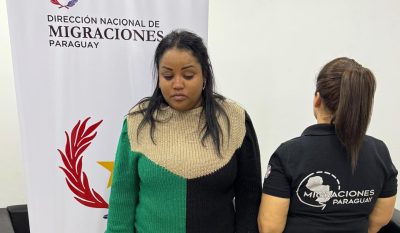 Autoridades migratorias del Aeropuerto Silvio Pettirossi interceptaron a pasajera buscada en Brasil por homicidio