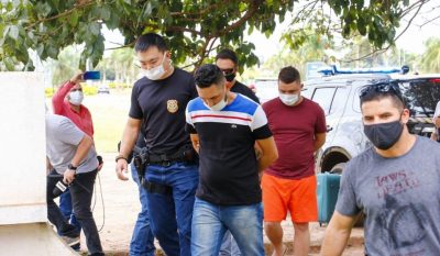 Expulsan del país a tres brasileños capturados durante la Operación Frontera Segura de la SENAD