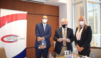 Asociación del Cuerpo Consular del Paraguay brindó reconocimiento a titular de Migraciones tras un año de gestión al frente de la Institución
