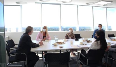 Titular de la DGM conversó sobre la situación migratoria nacional con representantes diplomáticos de la Unión Europea