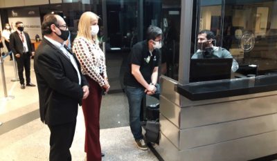 Titular de Migraciones acompaña procedimiento de verificación fiscal en el marco de la causa de Wilmondes Sousa Lira