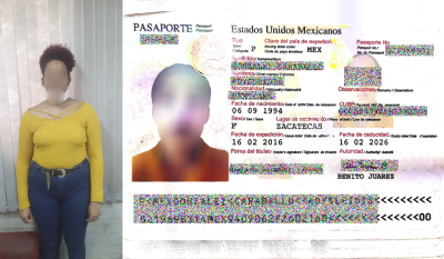 Extranjera fue inadmitida en el Puente de la Amistad por portar documento de contenido de viaje falso