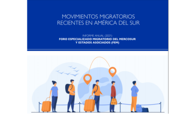 FEM MERCOSUR y OIM publican informe sobre movimientos migratorios recientes en América del Sur