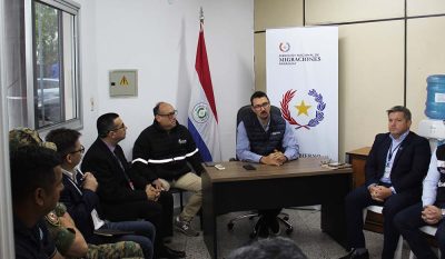 Autoridades de Paraguay y Argentina coordinan operativo en Puerto Falcón-Clorinda para la final de la Copa Sudamericana