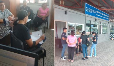 Detectan intento de paso irregular de dos personas con una adolescente paraguaya en Puerto Falcón