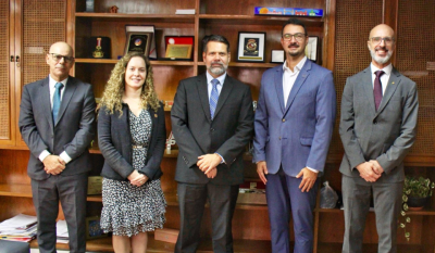 Titular de Migraciones y autoridades de la Policía Federal de Brasil refuerzan cooperación en seguridad migratoria