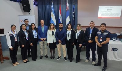 Servidores públicos de Migraciones presentes en congreso sobre delitos transnacionales