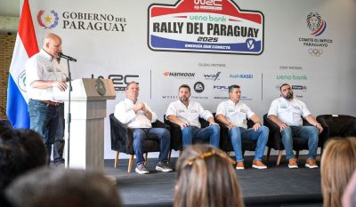 Se realizó el lanzamiento oficial del WRC Rally del Paraguay 2025