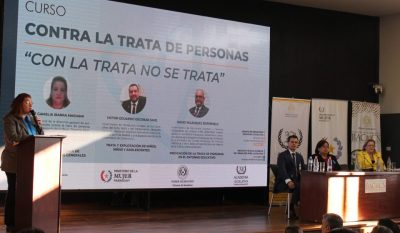 Arranca curso “Con la Trata no se Trata” para prevenir y detectar la trata de personas