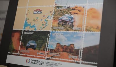 Migraciones acompaña lanzamiento de estampillas conmemorativas del WRC Paraguay 2025