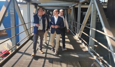 Autoridades migratorias acompañan visita de delegación de la Embajada de los Estados Unidos al Puente Internacional de la Amistad