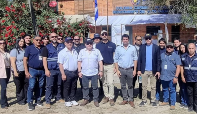 Autoridades visitaron puestos y zona de obras del puente bioceánico en el Chaco Paraguayo