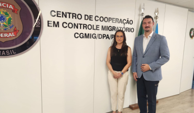 Migraciones Paraguay y Policía Federal de Brasil fortalecen cooperación migratoria y seguridad fronteriza