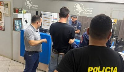 Migraciones expulsó a ciudadano brasileño con condena pendiente por tráfico de drogas