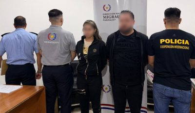 Interceptan en el Silvio Pettirossi a dos brasileños con mandato de prisión