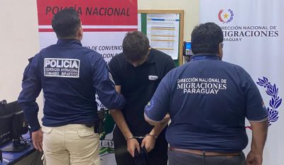 Expulsan a ciudadano brasileño requerido por la justicia de su país