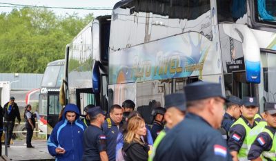 Resultados de controles migratorios y de seguridad en encuentros internacionales disputados