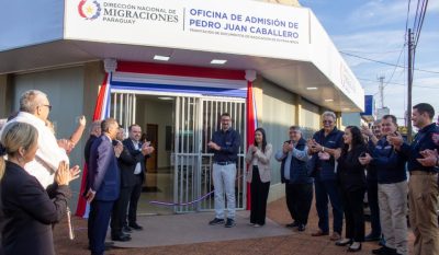Se inaugura nueva sede de la Oficina de Admisión para optimizar servicios migratorios en Pedro Juan Caballero